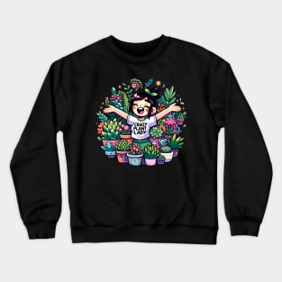 Crazy Plant Lady Crewneck Sweatshirt